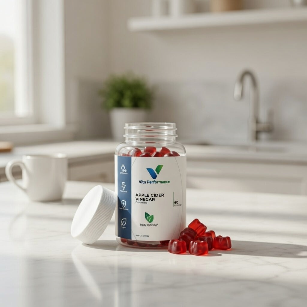 Apfelessig-Gummies